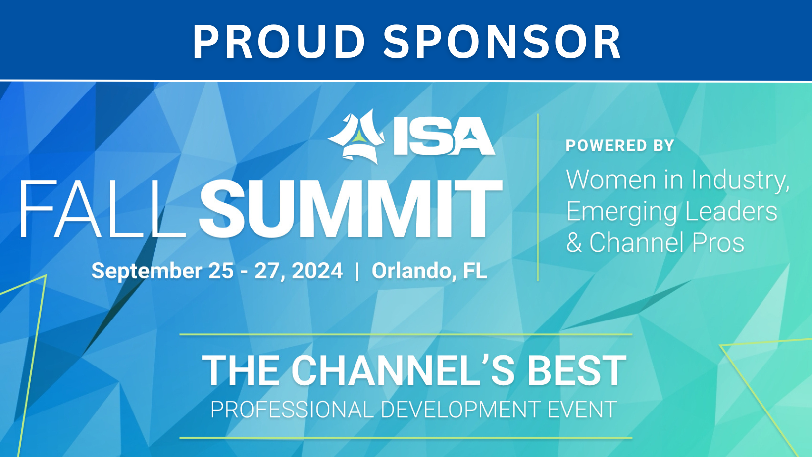 proud sponsor graphic